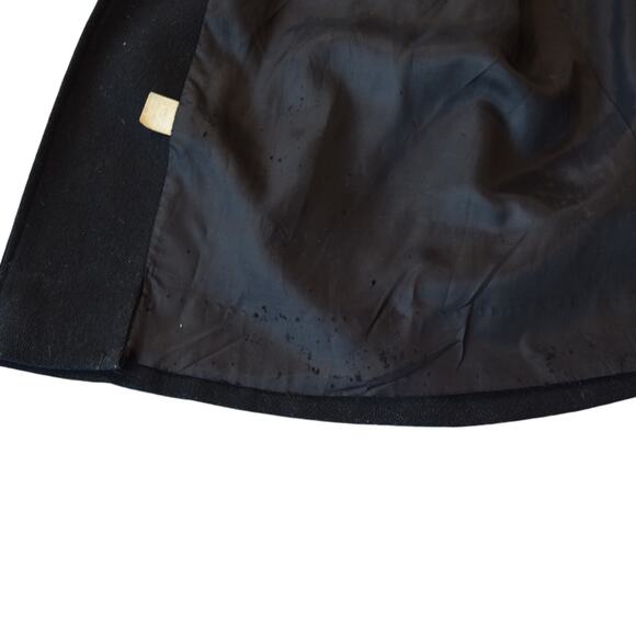 Lady Suzette Brown & Black Wool Blend Coat | Plus Size XL-2XL - Picture 7 of 12